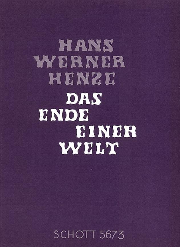 Henze: Ende Der Welt