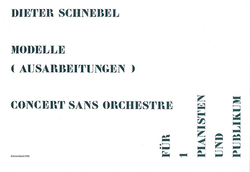 concert sans orchestre