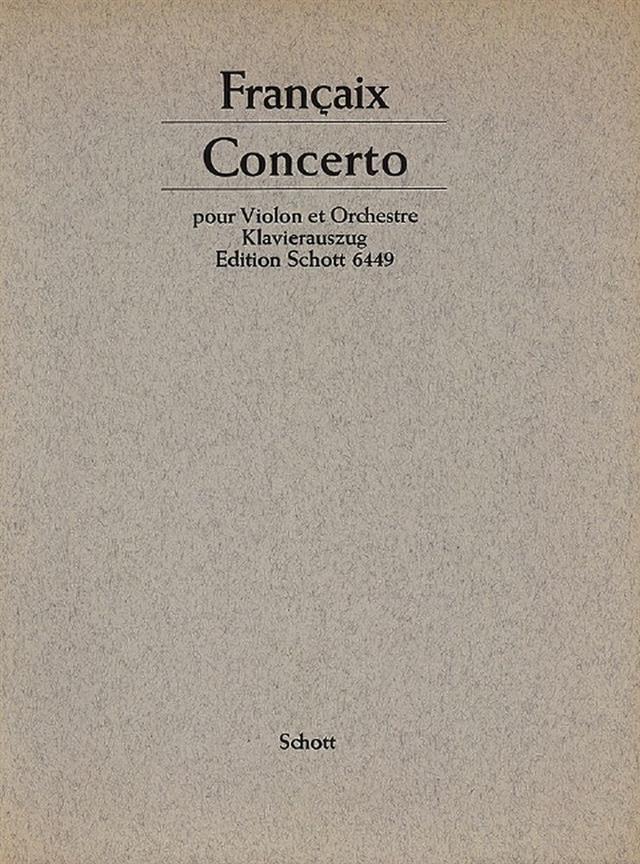 Concerto N? 1