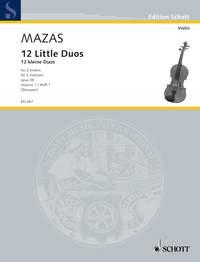 Mazas: 12 Little Duos op. 38 Band 1