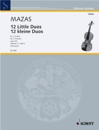 Jacques fueréol Mazas: Kleine Duos