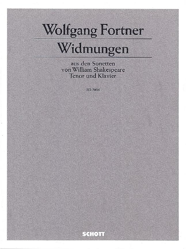 Widmungen