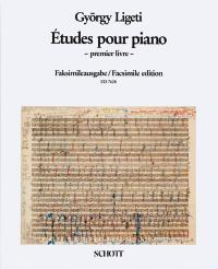 Ligeti: Studies for Piano Vol. 1