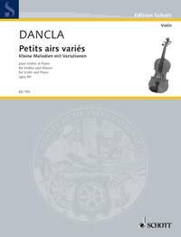 Dancla: Kleine Melodien mit Variationen op. 89