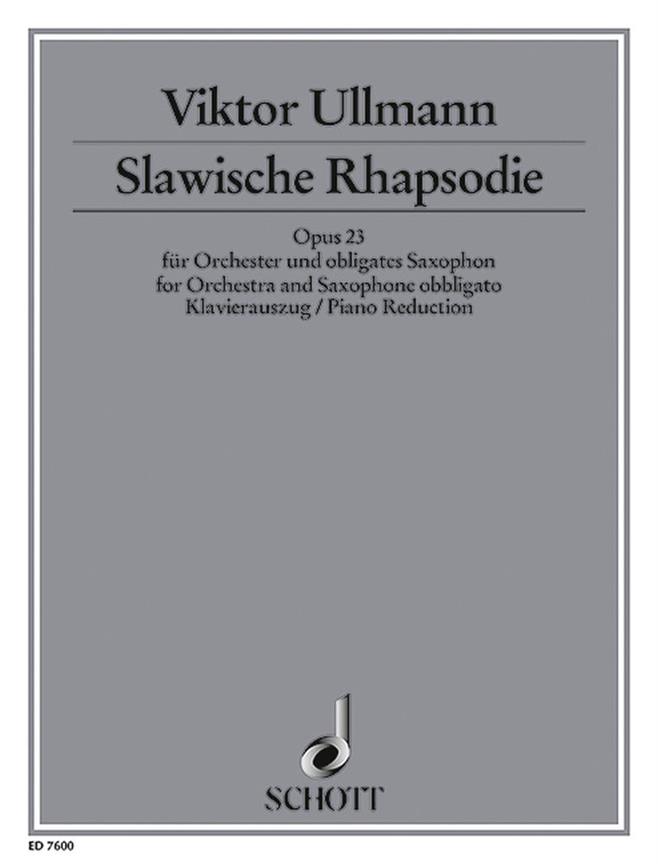 Slavonic Rhapsody op. 23
