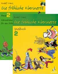 Mauz: Die fröhliche Klarinette Band 2 und Spielbuch 2