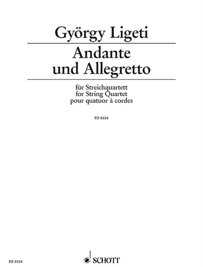 Andante and Allegretto