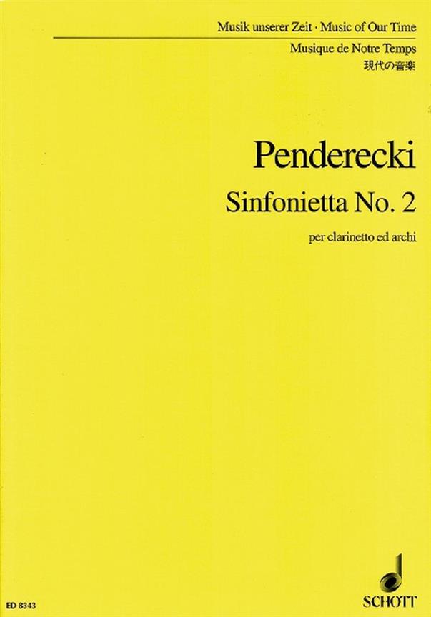 Penderecki: Sinfonietta No. 2
