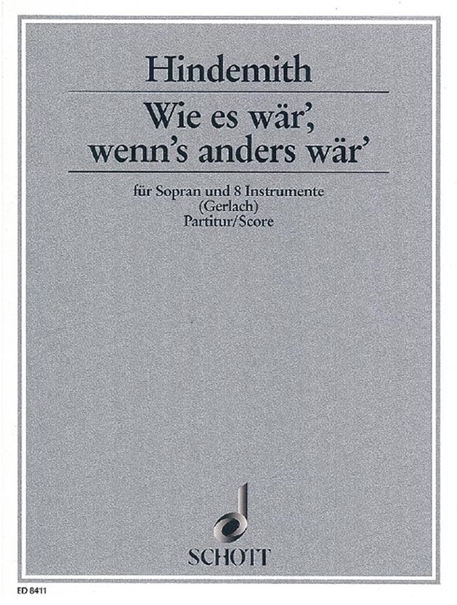 Wie es w?r, wenn's anders w?r'