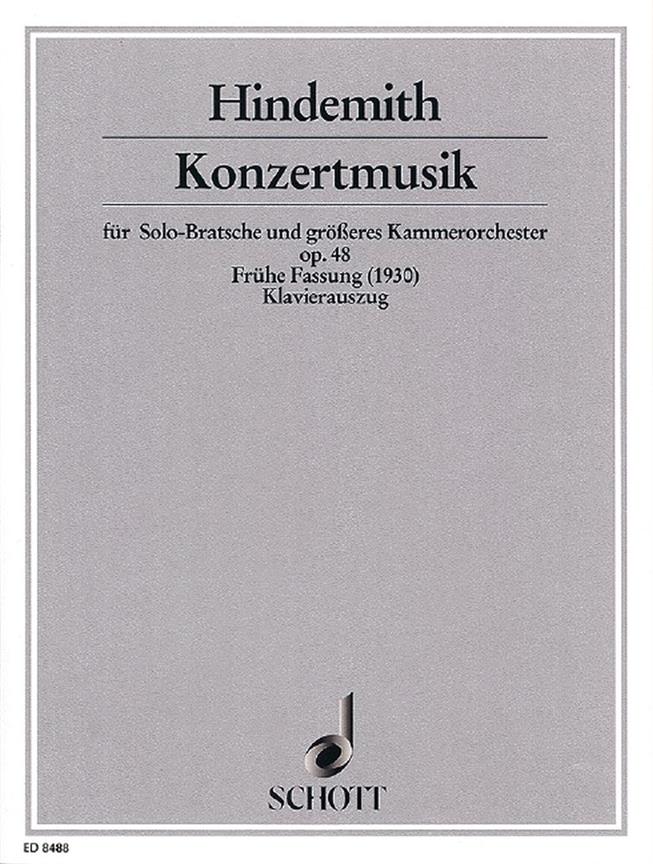 Konzertmusik op. 48