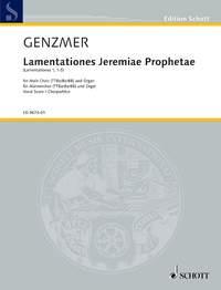 Lamentationes Jeremiae Prophetae GeWV 64