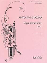 Antonín Dvorák: Zigeunermelodien Op.55 Laag