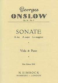 G. Onslow: Sonate 3 A Op.16