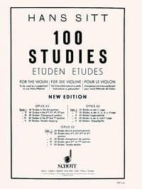 Hans Sitt: 100 Etudes 1 Opus 32