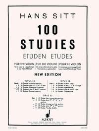 Hans Sitt: 100 Etudes 3 Opus 32