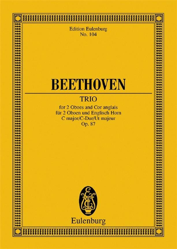 Beethoven: Trio C major op. 87