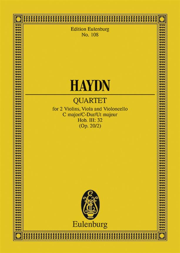 Haydn: String Quartet C major op. 20/2 Hob. III: 32