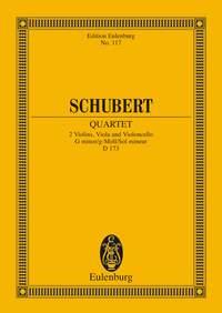 Franz Schubert:  String Quartet G minor op. posth. D 173