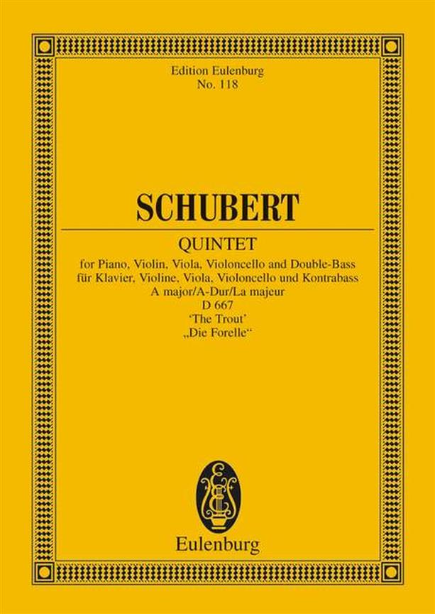 Franz Schubert:  Quintet A major op. 114 D 667