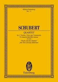 Franz Schubert:  String Quartet D minor op. posth. D 810