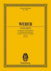 Weber: Concerto F major op. 75 JV 127