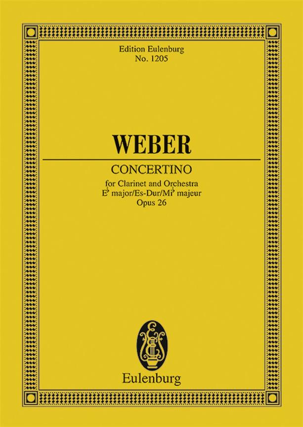 Weber: Concertino Eb major op. 26 JV 109