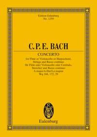 Bach: Concerto A major H 437-39, Wq 168, 172, 29