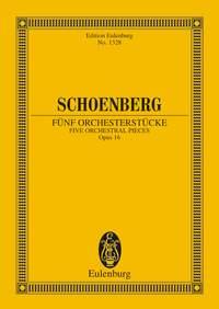 Schoenberg: 5 Orchestral Pieces op. 16