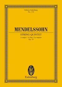 Mendelssohn: String Quintet A major op. 18