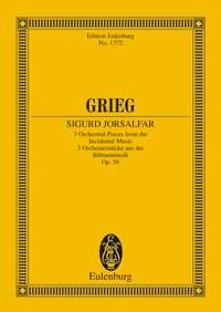 Grieg: Sigurd Jorsalfuer op. 56