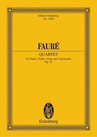 Fauré: Piano Quartet No. 2 op. 45