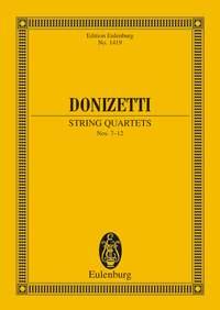 Donizetti: String Quartets No. 7-12