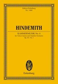 Hindemith: Chamber Music No. 6 op. 46/1