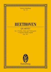 Beethoven: String Quartet F major op. 18/1