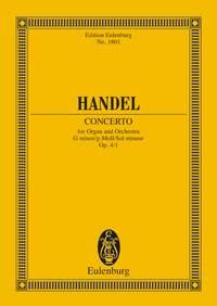 Handel: Organ concerto No. 1 G minor op. 4/1 HWV 289