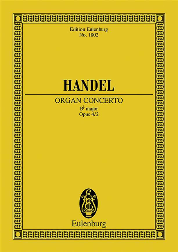 Handel: Organ concerto No. 2 B major op. 4/2 HWV 290