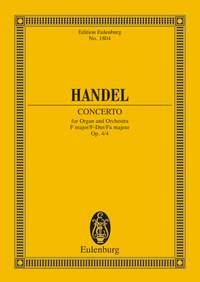 Handel: Organ concerto No. 4 F major op. 4/4 HWV 292