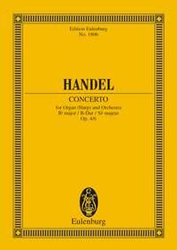 Handel: Organ concerto No. 6 B major op. 4/6 HWV 294