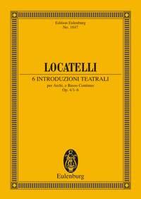 Locatelli: 6 Introduzioni teatrali op. 4/1-6 Vol. 1