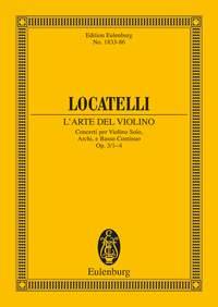 Locatelli: L'Arte del Violino op. 3 Vol. 1