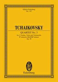 Tchaikovsky: String Quartet No. 3 Eb minor op. 30 CW 92