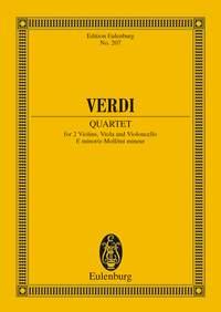 Verdi: String Quartet E minor