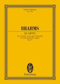 Brahms: String Quartet Bb major op. 67