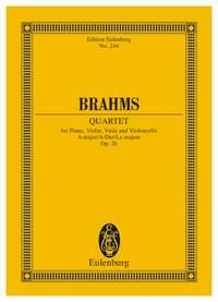 Brahms: Piano Quartet A major op. 26