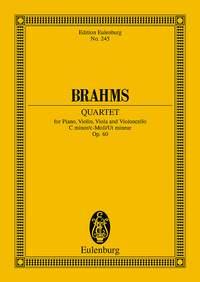 Brahms: Piano Quartet C minor op. 60