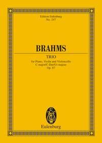 Brahms: Piano Trio C major op. 87