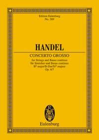 Handel: Concerto grosso Bb major op. 6/7 HWV 325