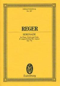 Max Reger:  Trio D major op. 77a