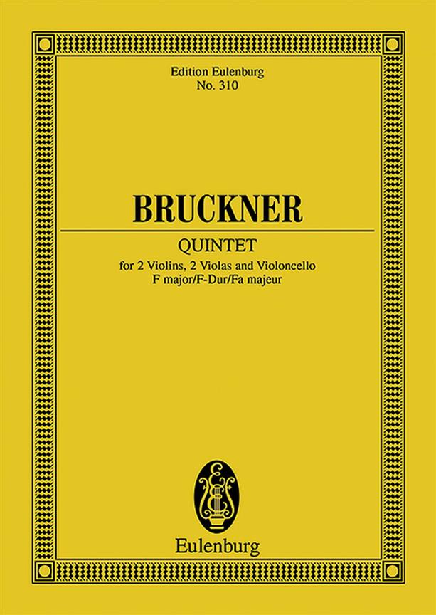 Bruckner: String Quintet F major