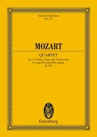 Mozart: String Quartet Eb major KV 428